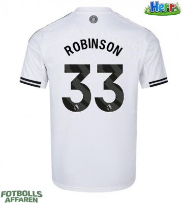 Fulham Antonee Robinson #33 Hemmatröja 2025-26 Kortärmad